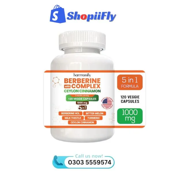 Harmonify Berberine with Ceylon Cinnamon Capsules In Pakistan