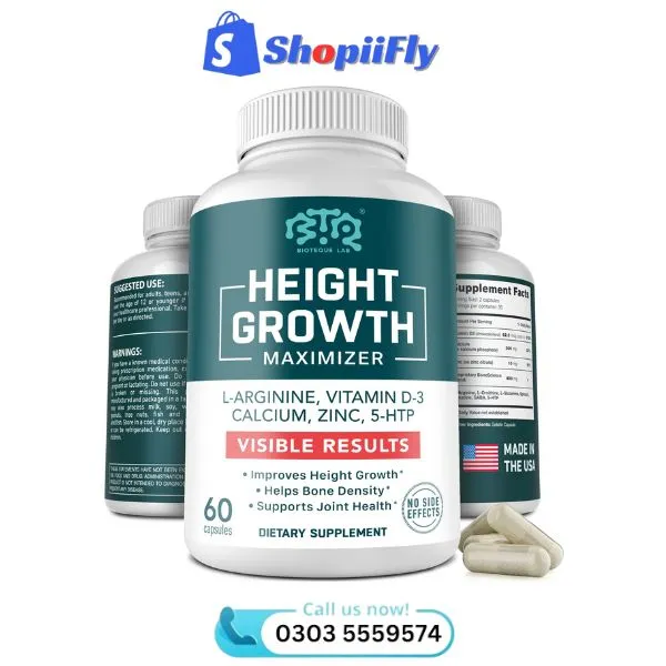 Height Growth Maximizer 60 Capsule Price In Pakistan