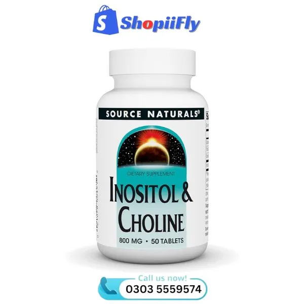 Source Naturals Inositol & Choline 800 mg In Pakistan