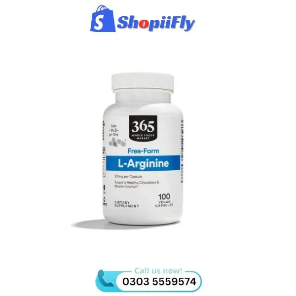 365 L Arginine Free Form 500mg Capsule Price In Pakistan