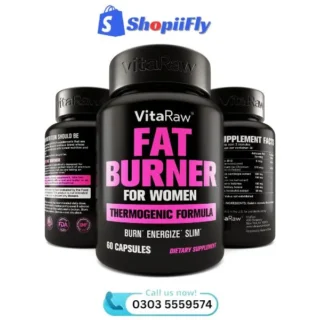VitaRaw Fat Burner For Women Thermogenic Formula In Pakistan