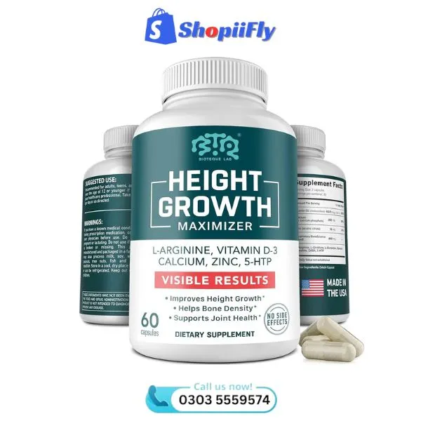 BIOTEQUELAB Height Growth Maximizer 60 Capsule In Pakistan