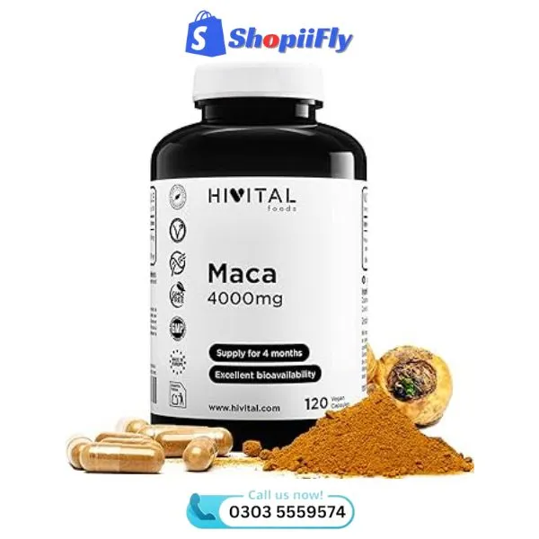 Hivital Foods Maca 4000mg Capsule Price In Pakistan